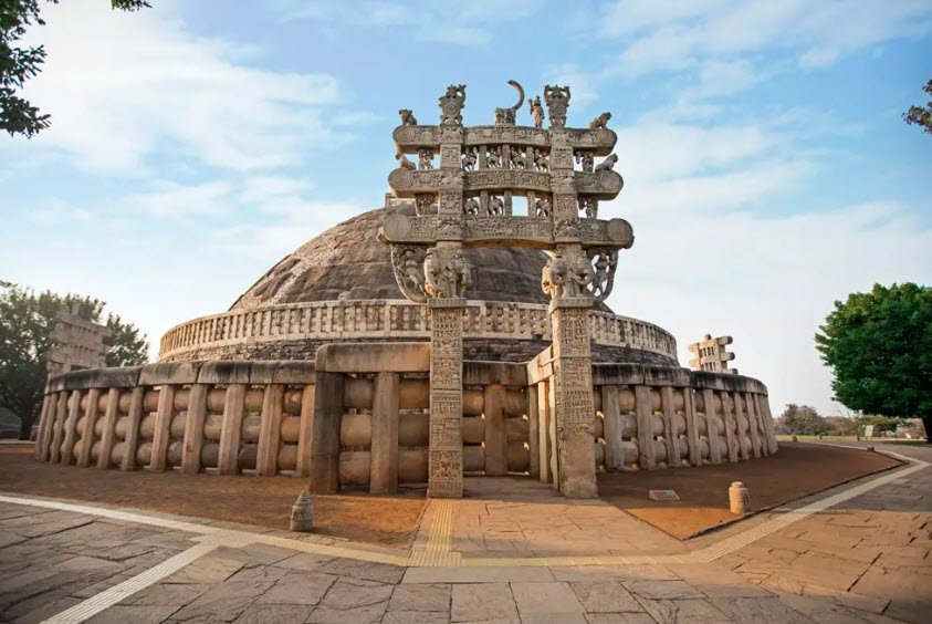 Sanchi Stupa, Sanchi, Madhya Pradesh, India